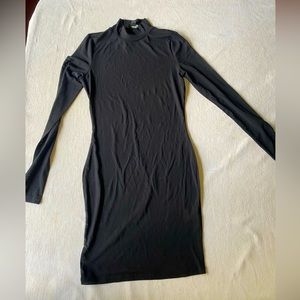 Hera collection sheer black dress with long sleeves never worn!!!